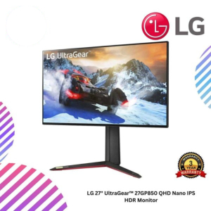 LG 27" UltraGear™ 27GP850 QHD Nano IPS HDR Monitor