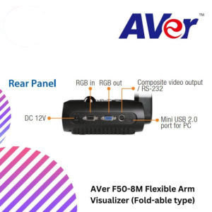AVer F50-8M Flexible Arm Visualizer (Fold-able type)