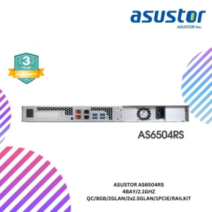 SHOPEELAZADA-2024-12-30T125351.554.png ASUSTOR AS6504RS 4BAY/2.1GHZ QC/8GB/2GLAN/2x2.5GLAN/1PCIE/RAILKIT