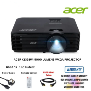 Acer X1328Wi WXGA 5000 Lumens Wireless Projector ( X1328Wi )