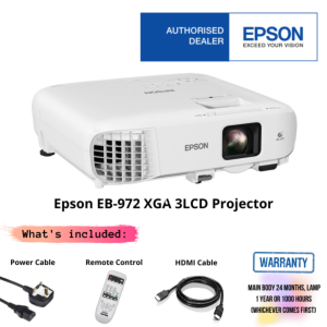Epson EB-972 XGA 3LCD Projector