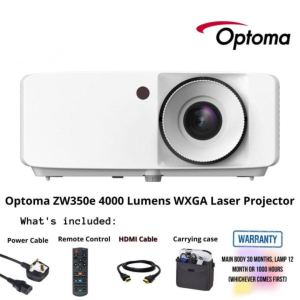 Optoma ZW350e 4000 Lumens WXGA Laser Projector