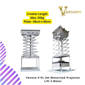 Venova V-PL-3m Motorized Projector Lift 3 Meter