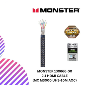 MONSTER 130866-00 2.1 HDMI cable (MC M3000 UHS-10M AOC)