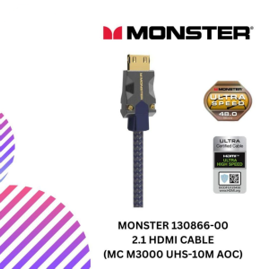 MONSTER 130866-00 2.1 HDMI cable (MC M3000 UHS-10M AOC)