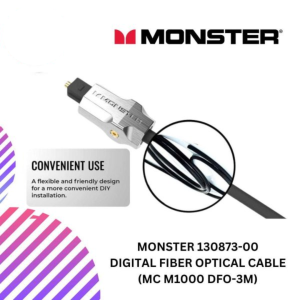 MONSTER 130873-00 Digital Fiber Optical Cable (MC M1000 DFO-3M)