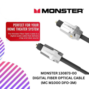 MONSTER 130873-00 Digital Fiber Optical Cable (MC M1000 DFO-3M)