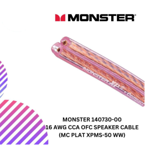 MONSTER 140730-00 16 AWG CCA OFC speaker cable (MC Plat XPMS-50 WW)