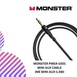 MONSTER PMEA-1001 MINI AUX Cable (ME MINI AUX-1.5M)
