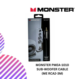 MONSTER PMEA-1010 Sub-woofer cable (ME RCA2-3M)