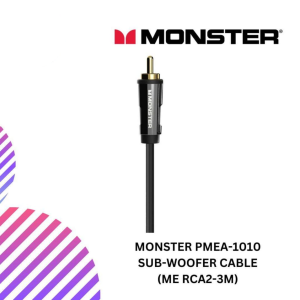 MONSTER PMEA-1010 Sub-woofer cable (ME RCA2-3M)