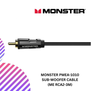 MONSTER PMEA-1010 Sub-woofer cable (ME RCA2-3M)