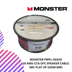 MONSTER PMPL-S0100 16 AWG CCA OFC speaker cable (MC Plat XP-100M WW)