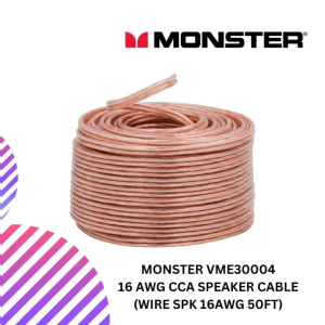 MONSTER VME30004 16 AWG CCA speaker cable (WIRE SPK 16AWG 50FT)