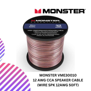 MONSTER VME30010 12 AWG CCA speaker cable (WIRE SPK 12AWG 50FT)