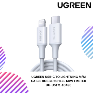 UGREEN USB-C TO LIGHTNING M/M CABLE RUBBER SHELL 60W