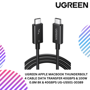 UGREEN APPLE MACBOOK THUNDERBOLT 4 CABLE DATA TRANSFER 40GBPS & 100W CABLE