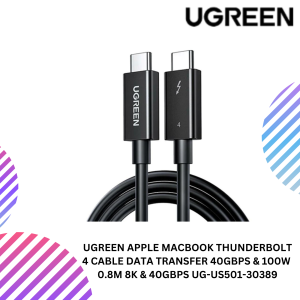UGREEN APPLE MACBOOK THUNDERBOLT 4 CABLE DATA TRANSFER 40GBPS & 100W CABLE