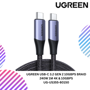 UGREEN USB-C 3.2 GEN 2 10GBPS BRAID 240W