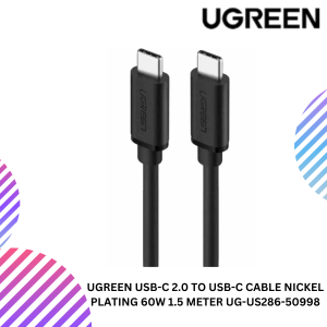 UGREEN USB-C 2.0 TO USB-C CABLE NICKEL PLATING 60W