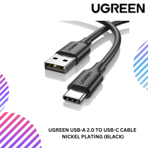 UGREEN USB-A 2.0 TO USB-C CABLE NICKEL PLATING