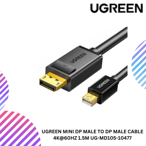 UGREEN MINI DP MALE TO DP MALE CABLE 1.5M 4K@60HZ
