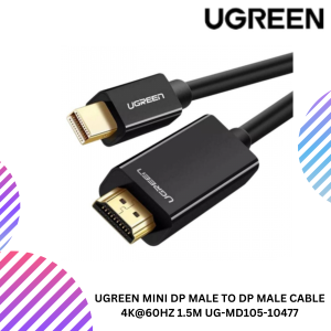 UGREEN MINI DP MALE TO DP MALE CABLE 1.5M 4K@60HZ