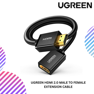 UGREEN HDMI 2.0 MALE TO FEMALE EXTENSION CABLE