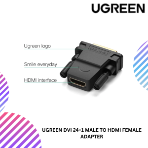 UGREEN DVI 24+1 MALE TO HDMI FEMALE ADAPTER