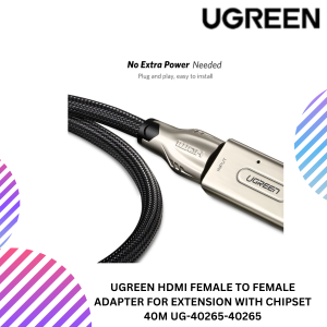 UGREEN HDMI FEMALE TO FEMALE ADAPTER FOR EXTENSION WITH CHIPSET