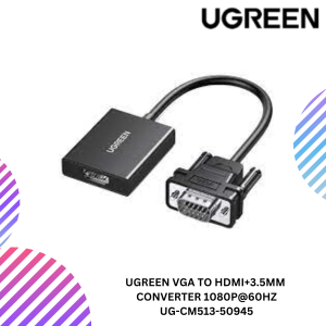 UGREEN VGA TO HDMI+3.5MM CONVERTER 1080P@60HZ
