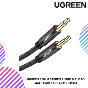 UGREEN 3.5MM STEREO AUDIO MALE TO MALE CABLE