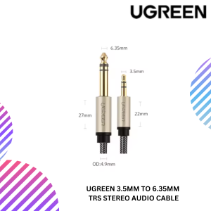 UGREEN 3.5MM TO 6.35MM TRS STEREO AUDIO CABLE