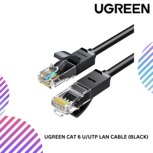 UGREEN CAT 6 U/UTP LAN CABLE (BLACK)