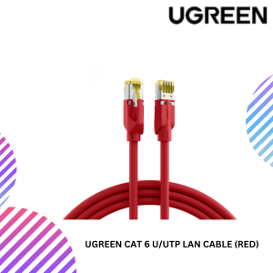 UGREEN CAT 6 U/UTP LAN CABLE (RED)