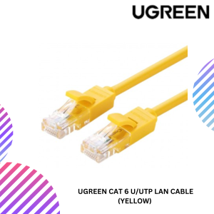 UGREEN CAT 6 U/UTP LAN CABLE (YELLOW)