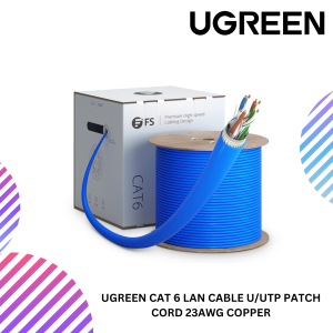 UGREEN CAT 6 LAN CABLE U/UTP PATCH CORD 23AWG COPPER