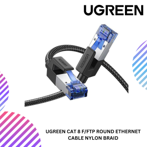 UGREEN CAT 8 F/FTP ROUND ETHERNET CABLE NYLON BRAID