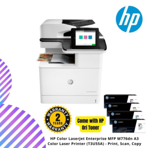 HP Color LaserJet Enterprise MFP M776dn A3 Color Laser Printer (T3U55A) - Print, Scan, Copy
