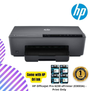 HP OfficeJet Pro 6230 ePrinter (E3E03A) - Print Only