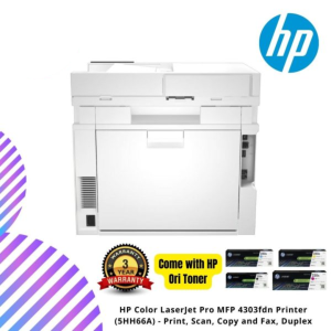 HP Color LaserJet Pro MFP 4303fdn Printer (5HH66A) - Print, Scan, Copy and Fax, Duplex