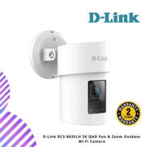 D-Link DCS-8635LH 2K QHD Pan & Zoom Outdoor Wi-Fi Camera