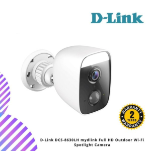 D-Link DCS-8630LH mydlink Full HD Outdoor Wi-Fi Spotlight Camera