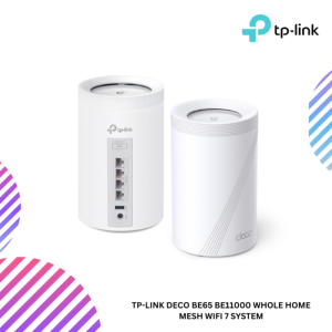 TP-Link Deco BE65 BE11000 Whole Home Mesh WiFi 7 System