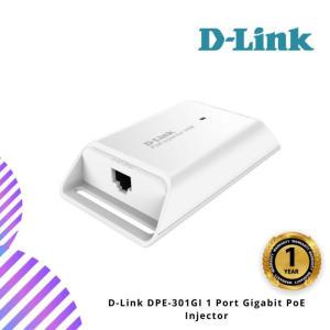 D-Link DPE-301GI 1 Port Gigabit PoE Injector