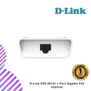 D-Link DPE-301GI 1 Port Gigabit PoE Injector