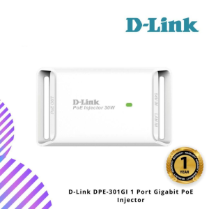 D-Link DPE-301GI 1 Port Gigabit PoE Injector