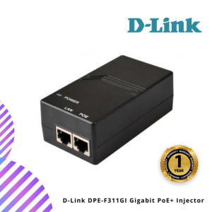 D-Link DPE-F311GI Gigabit PoE+ Injector
