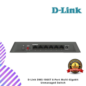 D-Link DMS-106XT 6-Port Multi-Gigabit Unmanaged Switch