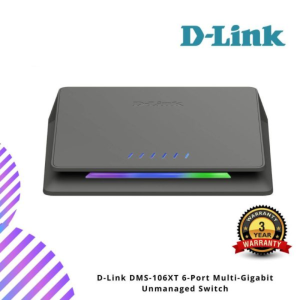 D-Link DMS-106XT 6-Port Multi-Gigabit Unmanaged Switch